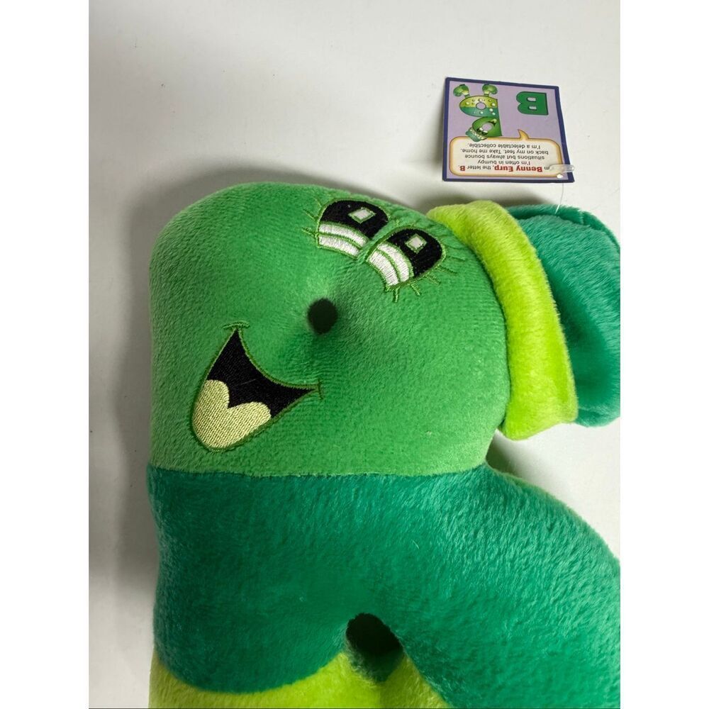 NWT 2004 Commonwealth Bipple Benny Eurp Eurpsville Alphabet Cartoon "B"14" Plush - Picture 2 of 6